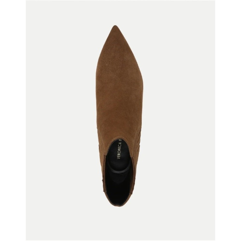 Veronica Beard Lisa Mid-Heel Ankle Booties in Black / NWT & In Box/$495 in Store - Picture 4 of 7